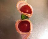 BBQ☆トマトのベーコン巻き作り方1写真