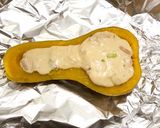 バターナッツかぼちゃボートグラタン作り方3写真