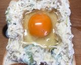 ポテトサラダで作る良くあるエッグトースト作り方1写真