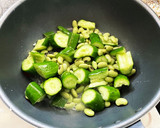 簡単ヘルシー☆夏野菜と豆腐の蒸し炒め作り方4写真