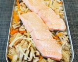 鮭の炊き込みご飯作り方3写真