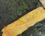 海苔巻きシリーズ!蟹玉コーン巻き!作り方4写真