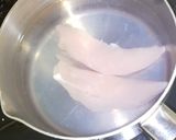 ささみの梅・しそ・みょうが・きゅうり和え作り方1写真