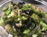 白きくらげとワカメときゅうりの酢の物作り方5写真