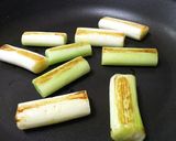 速攻一品！焼きねぎ の肉そぼろ あん作り方4写真