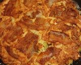 つるむらさきのお好み焼き作り方4写真