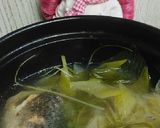リカちゃん♡にじます鍋(鮎鍋風)〆編作り方1写真