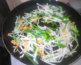 上海炒麺/上海焼きそば(あり合わせ野菜)作り方5写真