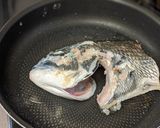 愛知の魚100　黒鯛のアクアパッツァ作り方4写真