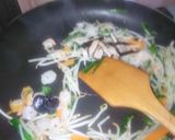 上海炒麺/上海焼きそば(あり合わせ野菜)作り方7写真