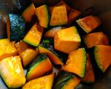 カレー風味☆カボチャの煮物作り方2写真