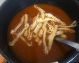一晩寝かしたカレーで作るカレーうどん作り方3写真