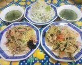 上海炒麺/上海焼きそば(あり合わせ野菜)作り方10写真