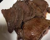 お肉に＊ごまドレッシングにわさび作り方3写真