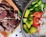 かつをのたたき✽イタリアンテイスト作り方1写真