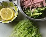 具材にタレが染みる口当たり最高冷やし中華作り方1写真