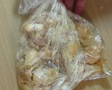 コリコリ【鶏軟骨のから揚げ】にんにく醤油作り方1写真