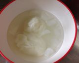 みりんシロップで食べる!牛乳わらびもち作り方5写真