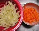 人参の和風チーズ焼き(はなまる発)作り方1写真
