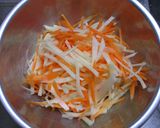 人参の和風チーズ焼き(はなまる発)作り方2写真
