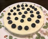 ブルーベリーチーズケーキ　2層作り方9写真