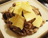 なす豚ミンチ炒め。onとっろとろチーズ♥作り方6写真