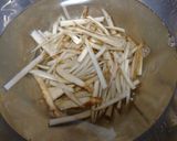 炒めてサッと煮る、作り置きごぼうサラダ作り方4写真