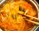 残ったキムチでキムチスープ・中華スープ作り方4写真