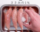 簡単!超しっとりやわらか!ささみの棒棒鶏作り方3写真
