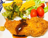 ささみカツメインの夕飯献立・夏レシピご飯作り方5写真