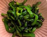 ピーマンの塩昆布炒め作り方3写真