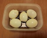 材料4つ★ゆで卵のシソしょう油漬け作り方3写真