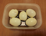 材料4つ★ゆで卵のシソしょう油漬け作り方3写真