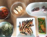 お弁当★レンジで青のりレンコンチップス作り方4写真