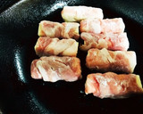 サクサク長芋の肉巻き☆辛味噌仕立て作り方4写真