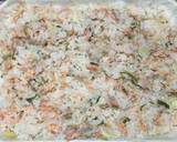 爽やか☆焼鮭と香味野菜の巻き寿司作り方4写真