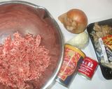 ハンバーグのカレーソース煮♪簡単作り方1写真