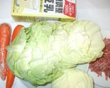 キャベツの肉味噌炒め♪簡単ビタミン作り方1写真
