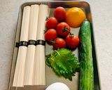 冷やし中華風そうめん作り方1写真