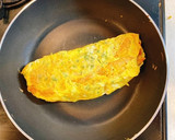 フライパンで作る♪しらすと青のりの卵焼き作り方4写真
