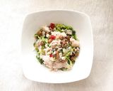 簡単ヘルシー☆アブラカレイと豆苗の蒸炒め作り方6写真