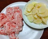 豚肉と新しょうがの炒め煮作り方2写真