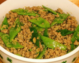 平さやいんげんと粗挽き肉の辛味炒め作り方5写真