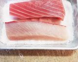 【旨い】マグロとブリの漬け 塩で◎作り方2写真