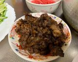 カルビ焼肉をトッピングした 冷やし中華作り方4写真