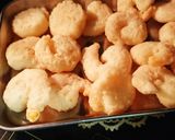 小えび天オーラルソース玉子炒め作り方1写真