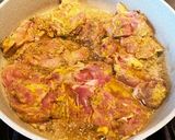 タラゴンマスタードの鶏モモ肉チキンソテー作り方2写真