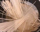 鶏胸肉と卵で、親子そうめん、温にゅうめん作り方2写真