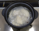 煮るだけ簡単生姜たっぷり参鶏湯風もち麦粥作り方3写真