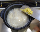 煮るだけ簡単生姜たっぷり参鶏湯風もち麦粥作り方5写真